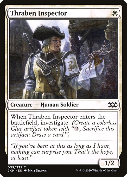 Thraben Inspector [Double Masters - 35]
