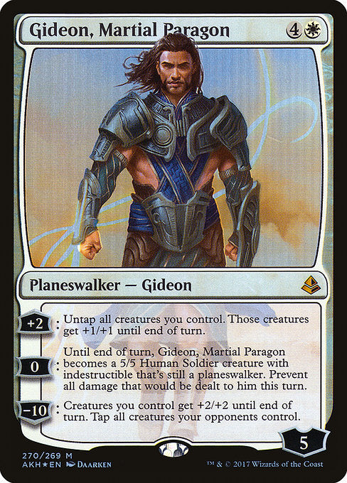 Gideon, Martial Paragon [Amonkhet - 270]