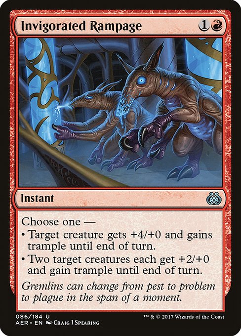 Invigorated Rampage [Aether Revolt - 86]