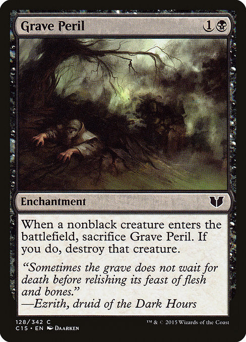 Grave Peril [Commander 2015 - 128]