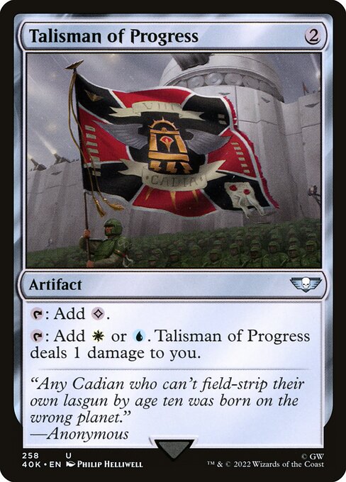 Talisman of Progress [Warhammer 40,000 Commander - 258]