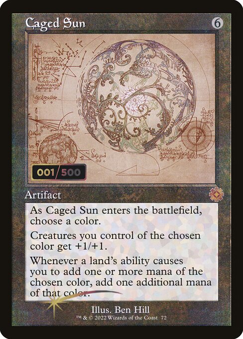 Caged Sun [The Brothers' War Retro Artifacts - 72z]