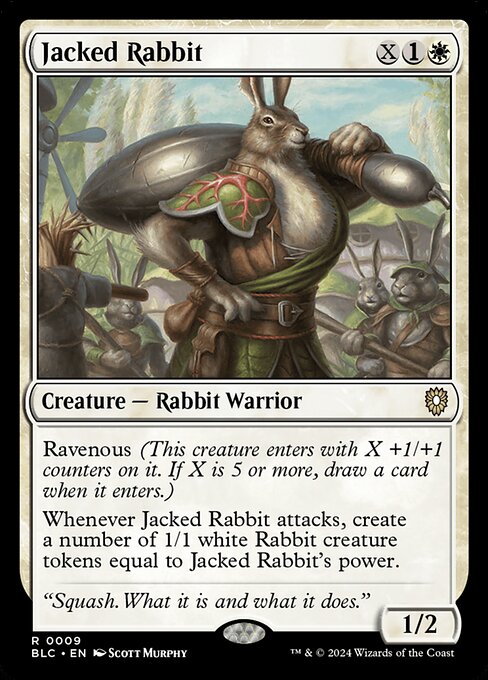 Jacked Rabbit [Bloomburrow Commander - 9]