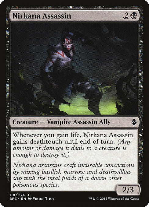 Nirkana Assassin [Battle for Zendikar - 118]