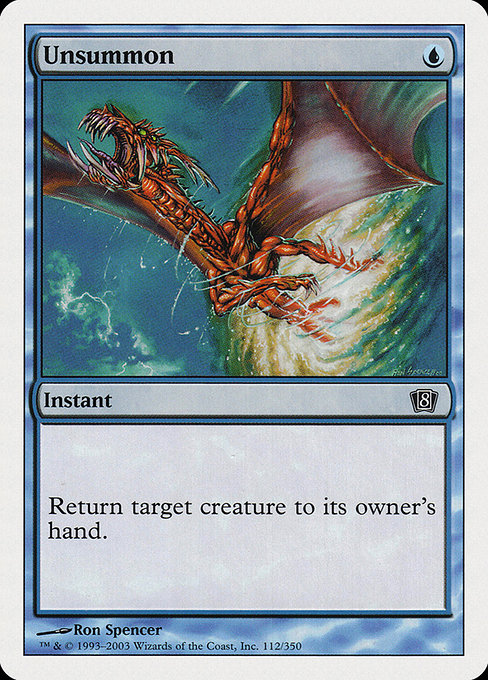 Unsummon [Eighth Edition - 112]