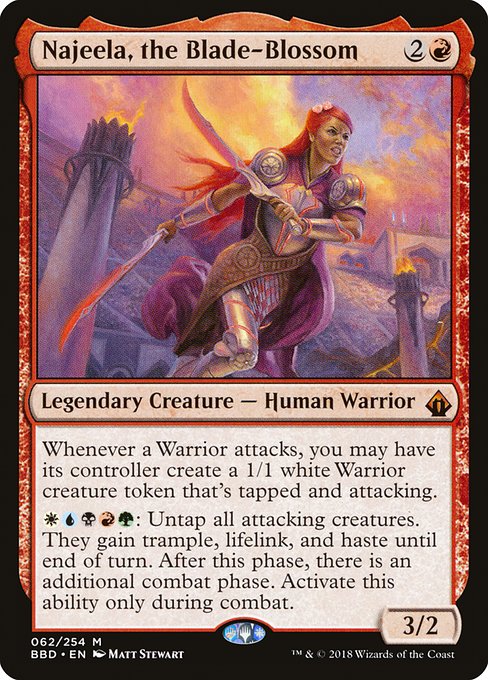 Najeela, the Blade-Blossom [Battlebond - 62]