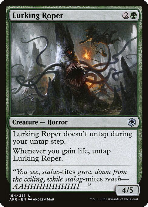 Lurking Roper [Adventures in the Forgotten Realms - 194]