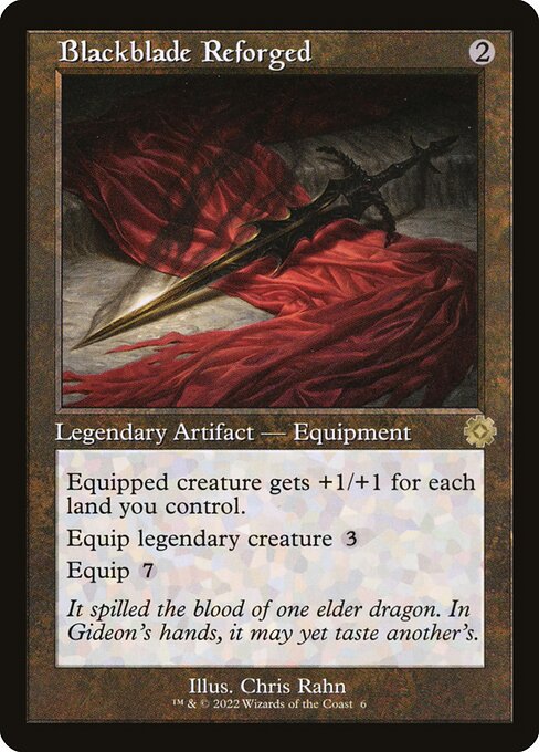 Blackblade Reforged [The Brothers' War Retro Artifacts - 6]