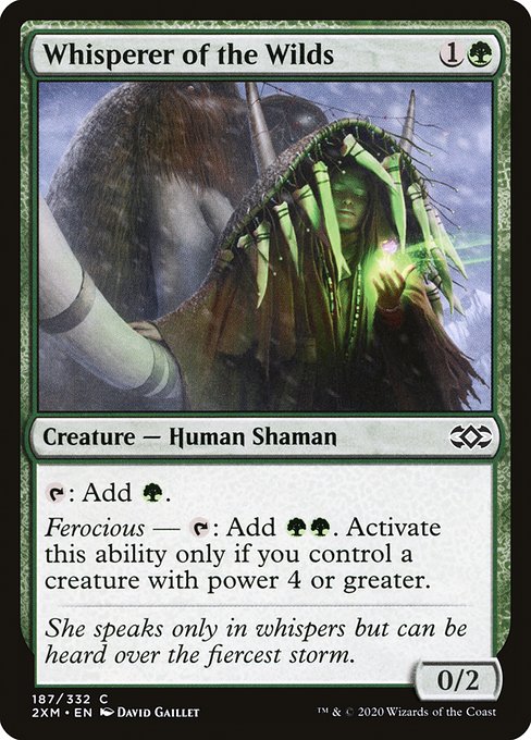 Whisperer of the Wilds [Double Masters - 187]