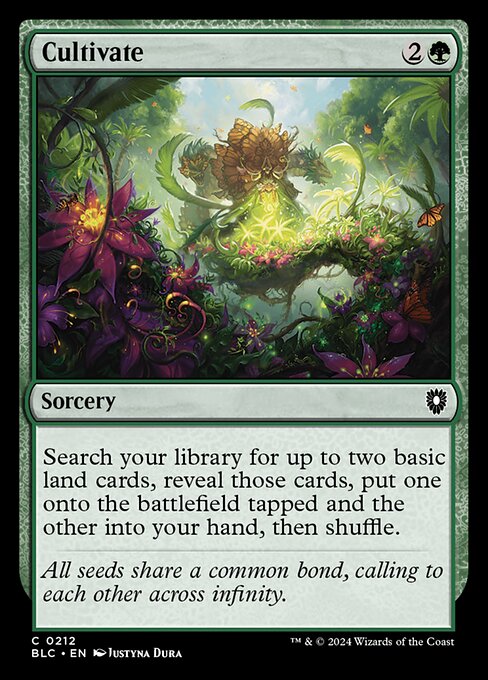 Cultivate [Bloomburrow Commander - 212]