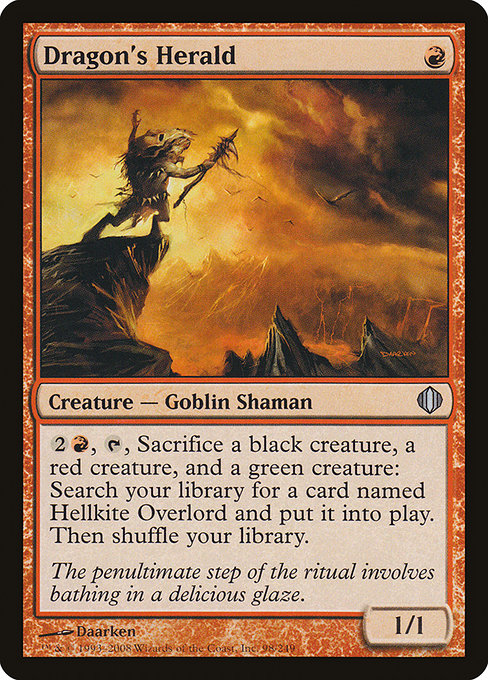Dragon's Herald [Shards of Alara - 98]