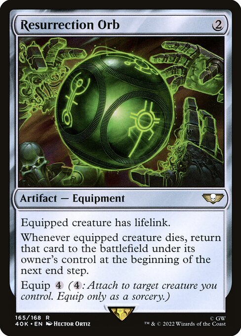 Resurrection Orb [Warhammer 40,000 Commander - 165]