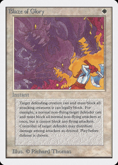 Blaze of Glory [Unlimited Edition - 6]