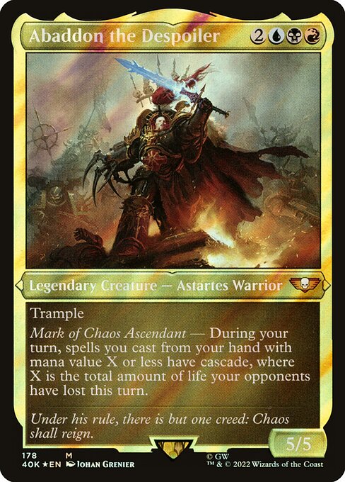 Abaddon the Despoiler [Warhammer 40,000 Commander - 178]