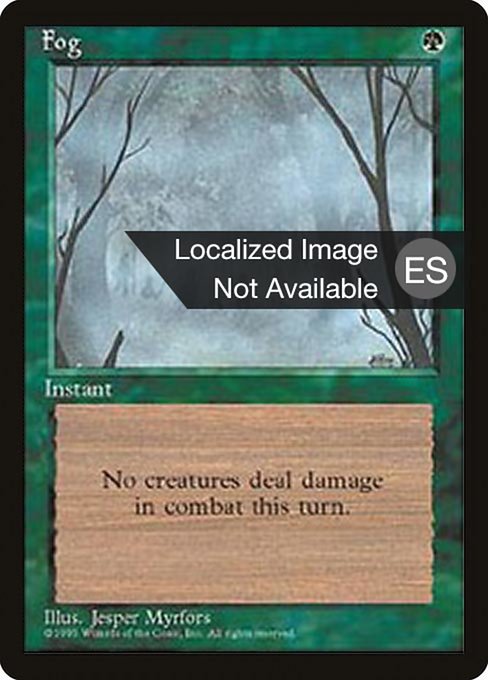 Fog [Fourth Edition Foreign Black Border - 244]