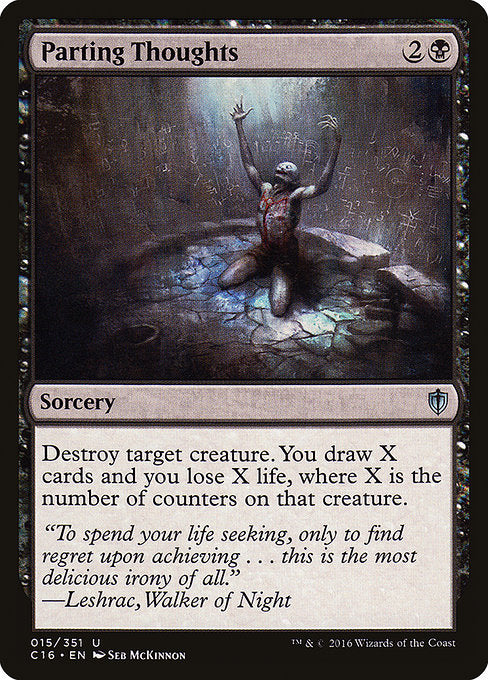 Parting Thoughts [Commander 2016 - 15]