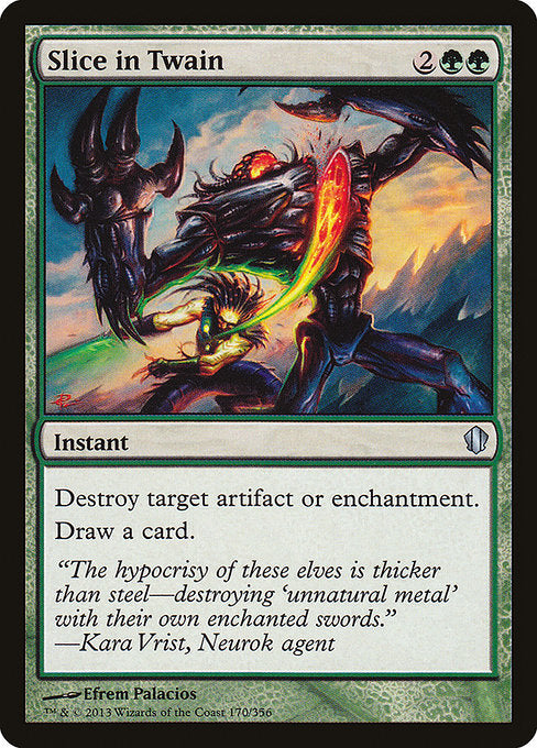Slice in Twain [Commander 2013 - 170]