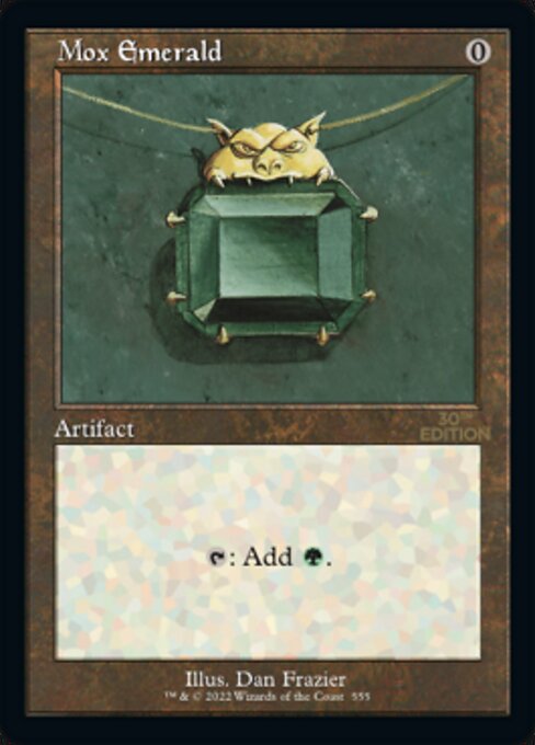 Mox Emerald [30th Anniversary Edition - 555]