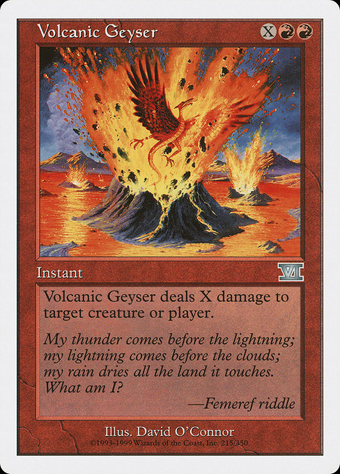 Volcanic Geyser [Classic Sixth Edition - 215]