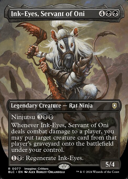 Ink-Eyes, Servant of Oni [Bloomburrow Commander - 77]
