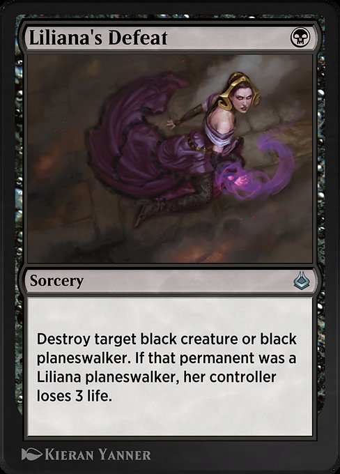 Liliana's Defeat [Amonkhet Remastered - 112]