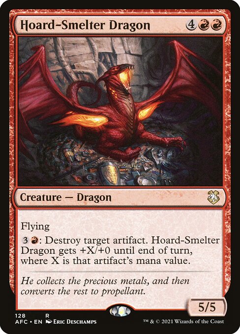 Hoard-Smelter Dragon [Forgotten Realms Commander - 128]