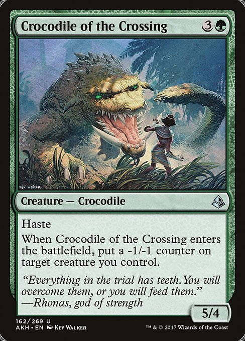 Crocodile of the Crossing [Amonkhet - 162]