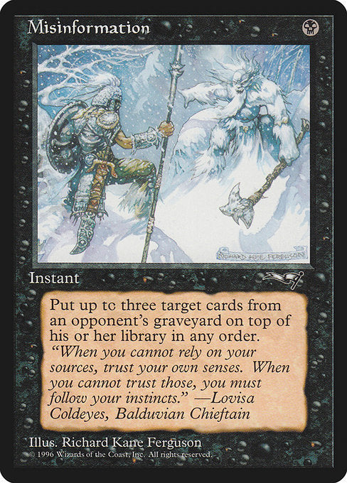 Misinformation [Alliances - 56]