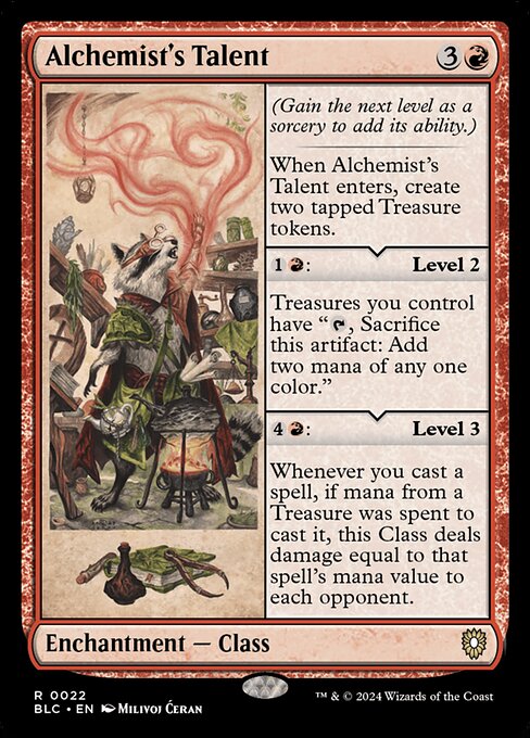 Alchemist's Talent [Bloomburrow Commander - 22]