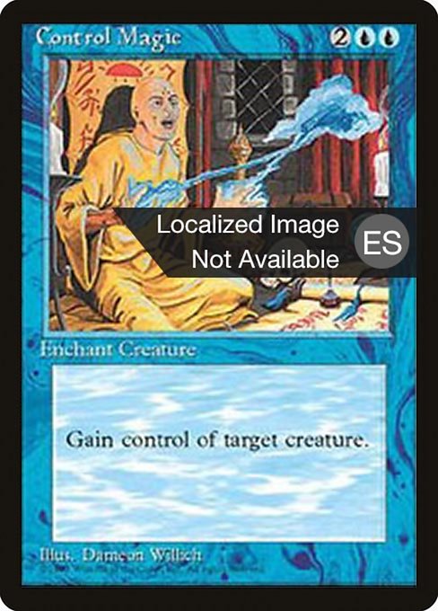 Control Magic [Fourth Edition Foreign Black Border - 64]