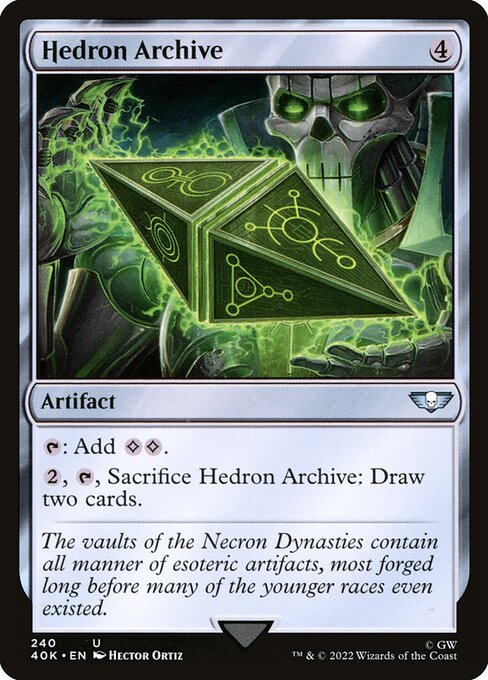 Hedron Archive [Warhammer 40,000 Commander - 240]