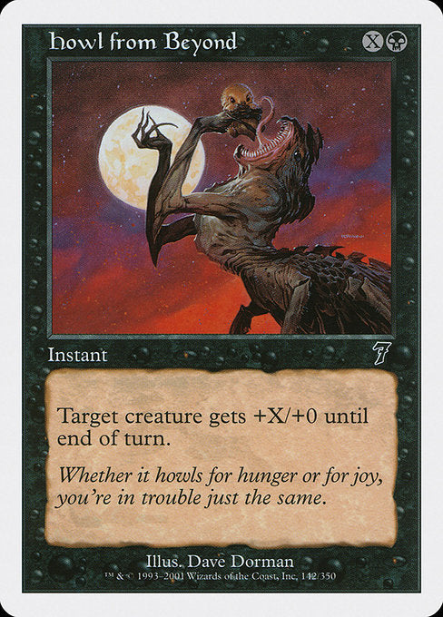 Howl from Beyond [Seventh Edition - 142]