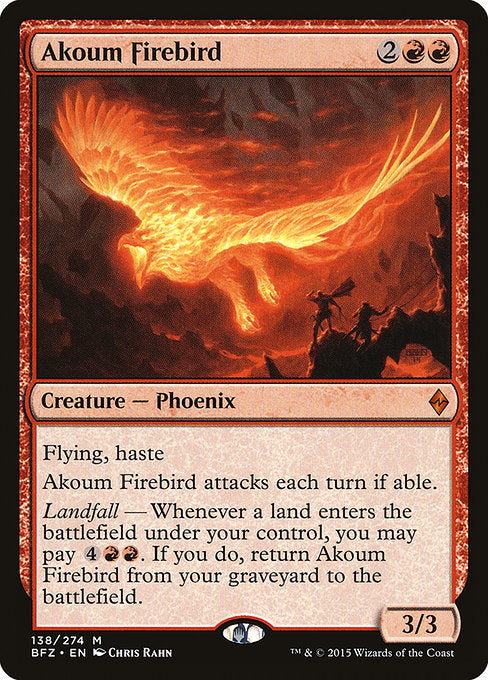 Akoum Firebird [Battle for Zendikar - 138]