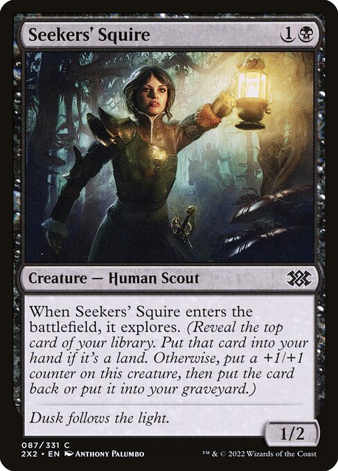 Seekers' Squire [Double Masters 2022 - 87]