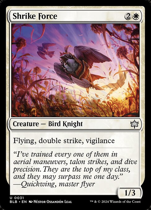 Shrike Force [Bloomburrow - 31]