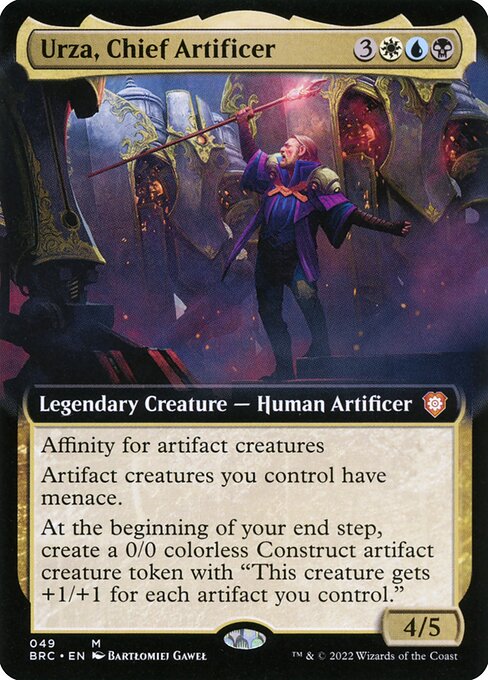 Urza, Chief Artificer [The Brothers' War Commander - 49]