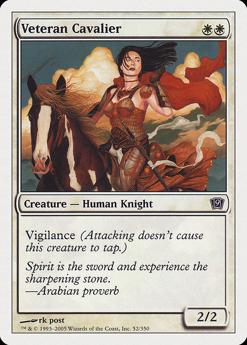 Veteran Cavalier [Ninth Edition - 52]