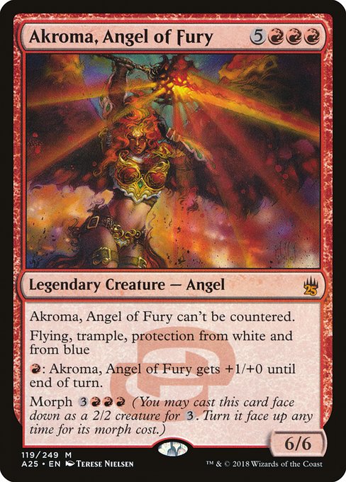 Akroma, Angel of Fury [Masters 25 - 119]