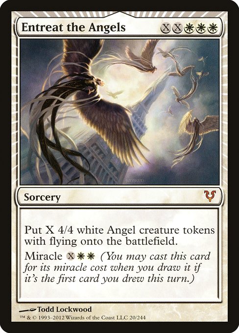 Entreat the Angels [Avacyn Restored - 20]