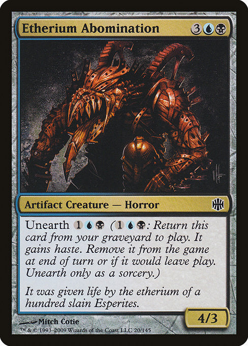 Etherium Abomination [Alara Reborn - 20]
