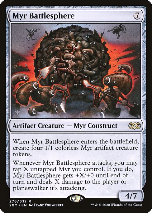 Myr Battlesphere [Double Masters - 276]