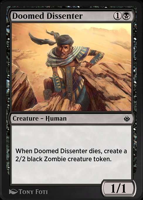 Doomed Dissenter [Amonkhet Remastered - 101]