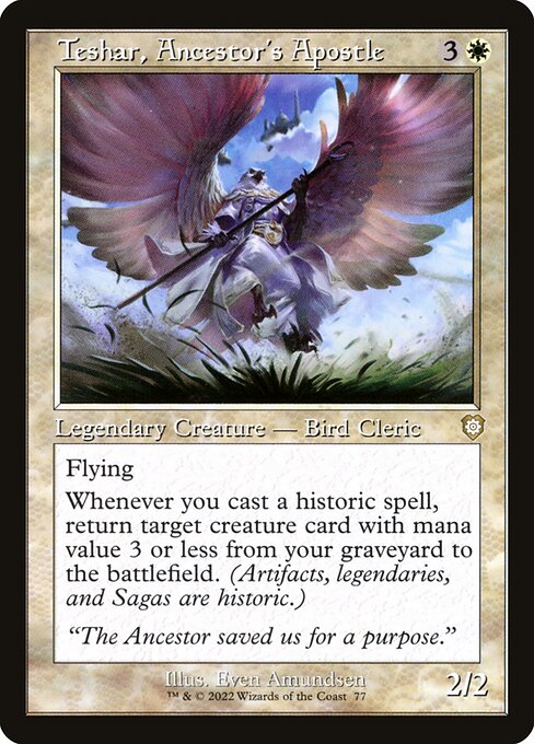 Teshar, Ancestor's Apostle [The Brothers' War Commander - 77]