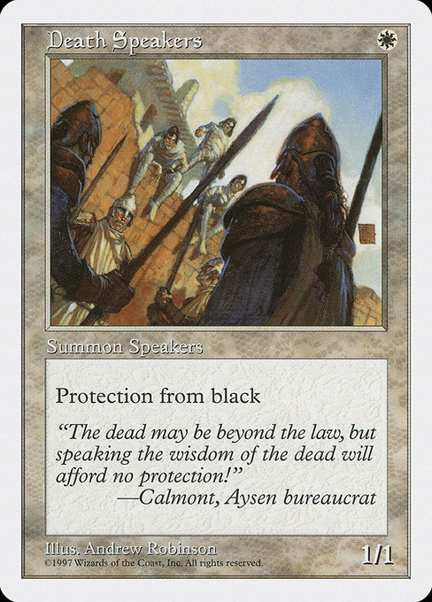 Death Speakers [Fifth Edition - 24]