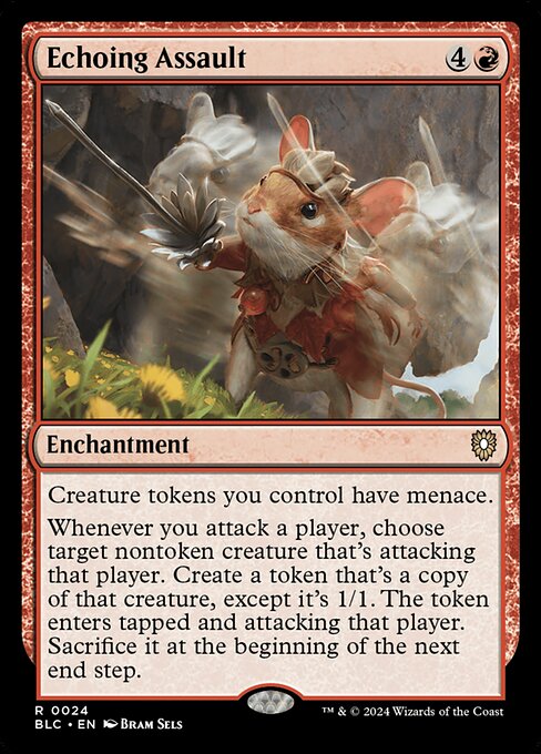 Echoing Assault [Bloomburrow Commander - 24]