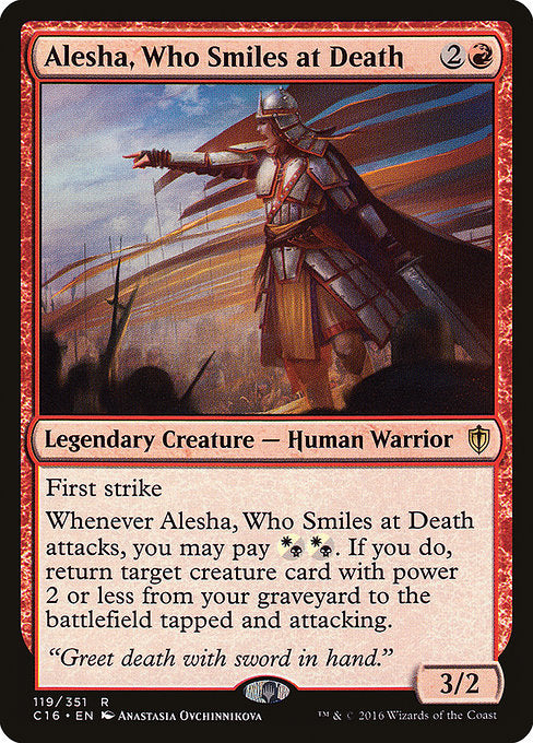 Alesha, Who Smiles at Death [Commander 2016 - 119]