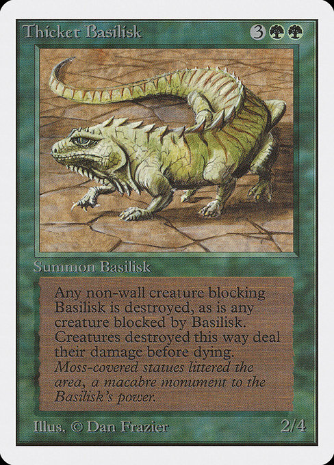 Thicket Basilisk [Unlimited Edition - 219]