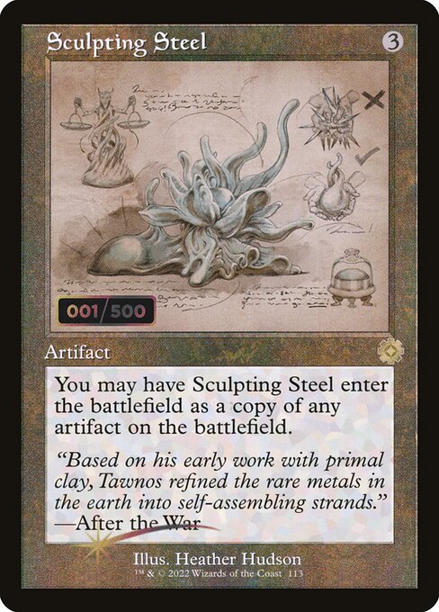 Sculpting Steel [The Brothers' War Retro Artifacts - 113z]