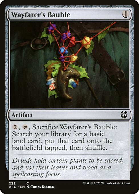 Wayfarer's Bauble [Forgotten Realms Commander - 222]