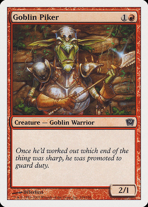 Goblin Piker [Ninth Edition - 194]